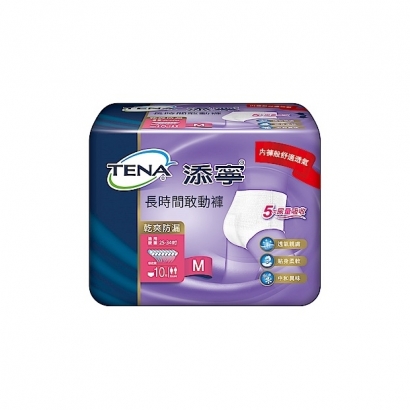 VD 添寧 長時間敢動褲M-10片/包