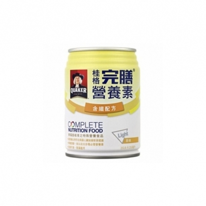 桂格 完膳營養素均衡減糖-含纖原味配方250mlx24罐/箱